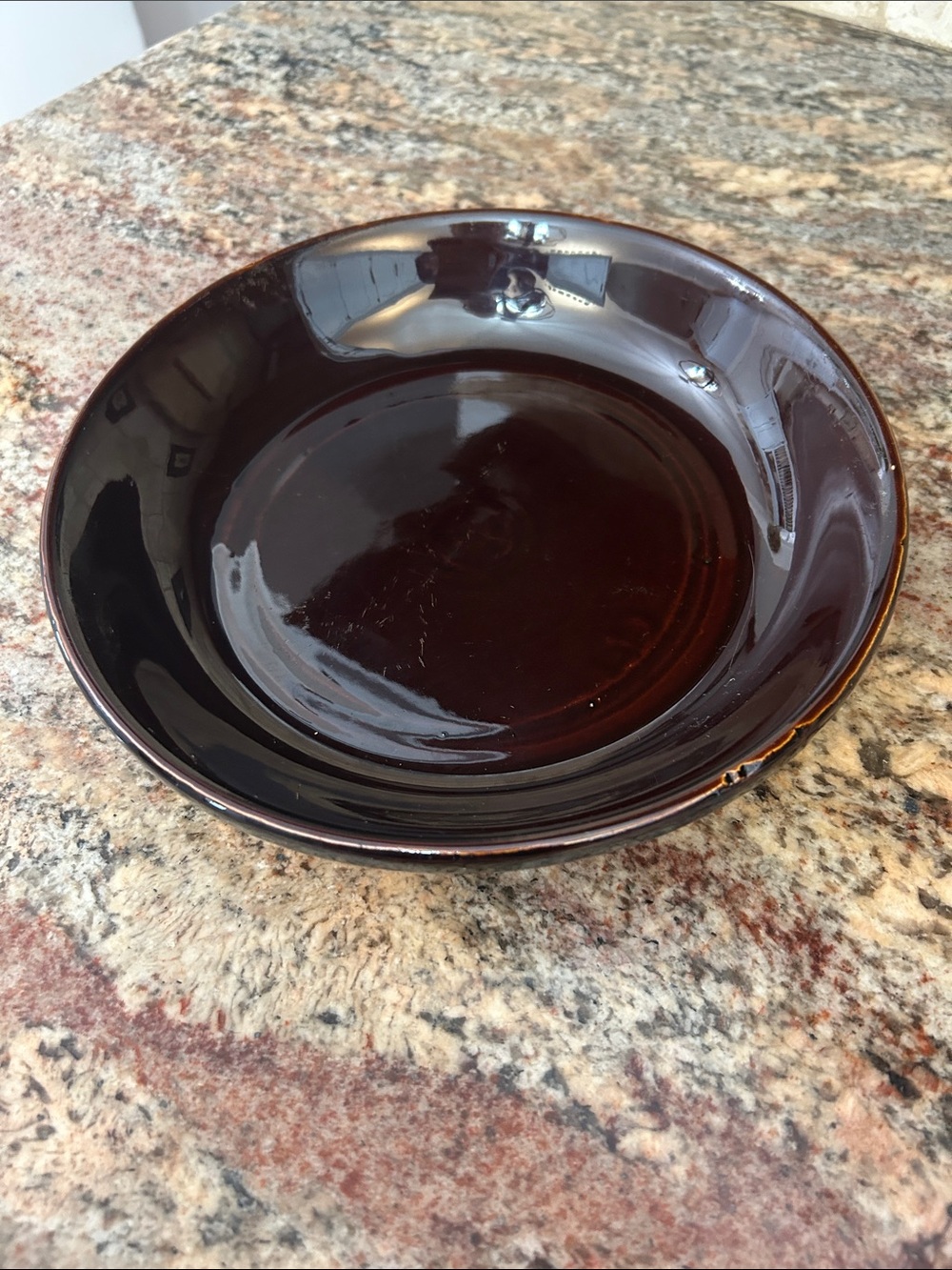 Vintage Ceramic Stoneware Pie Plate/Bowl - Classic Kitchen
